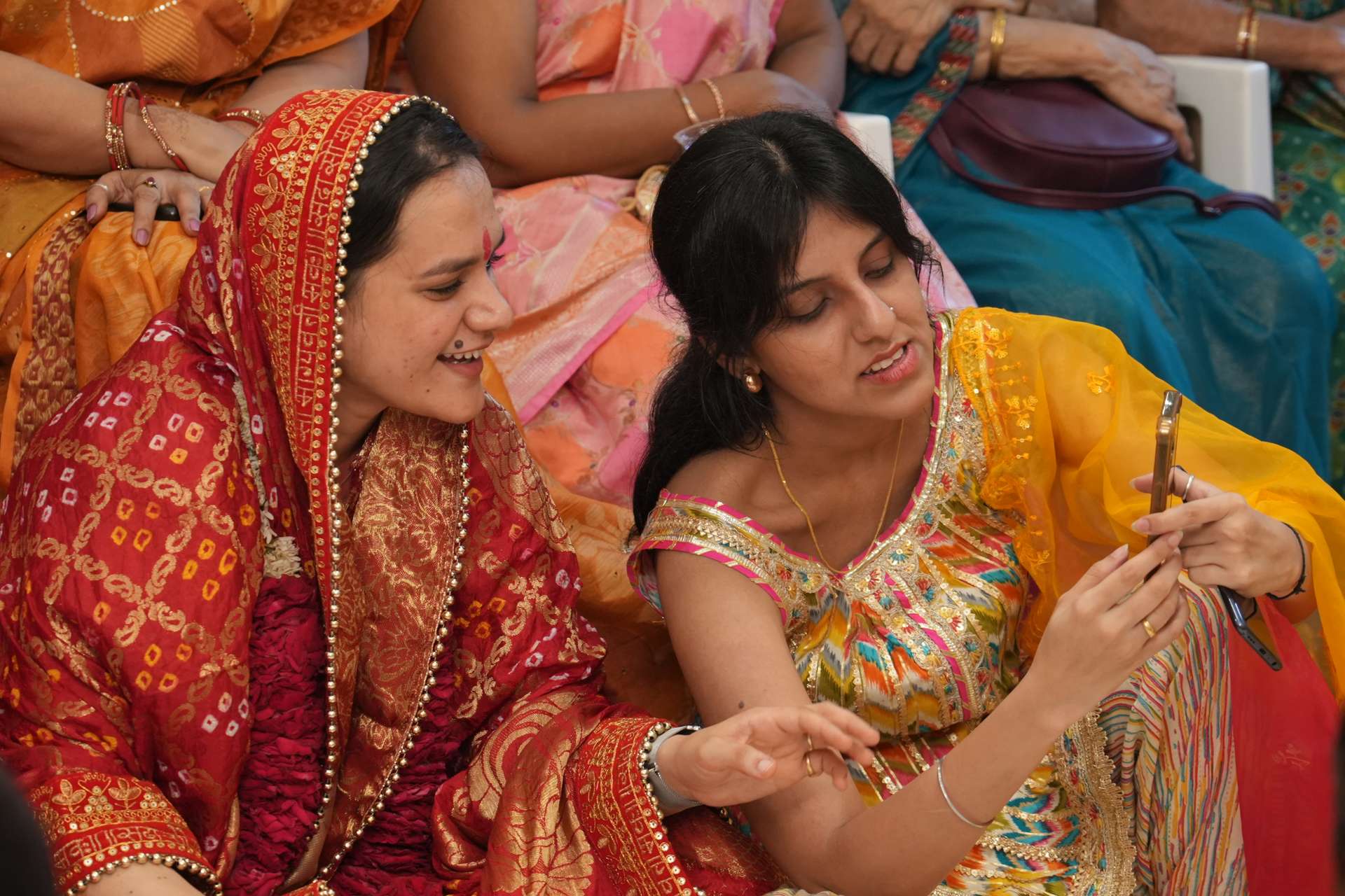 Bride's friends