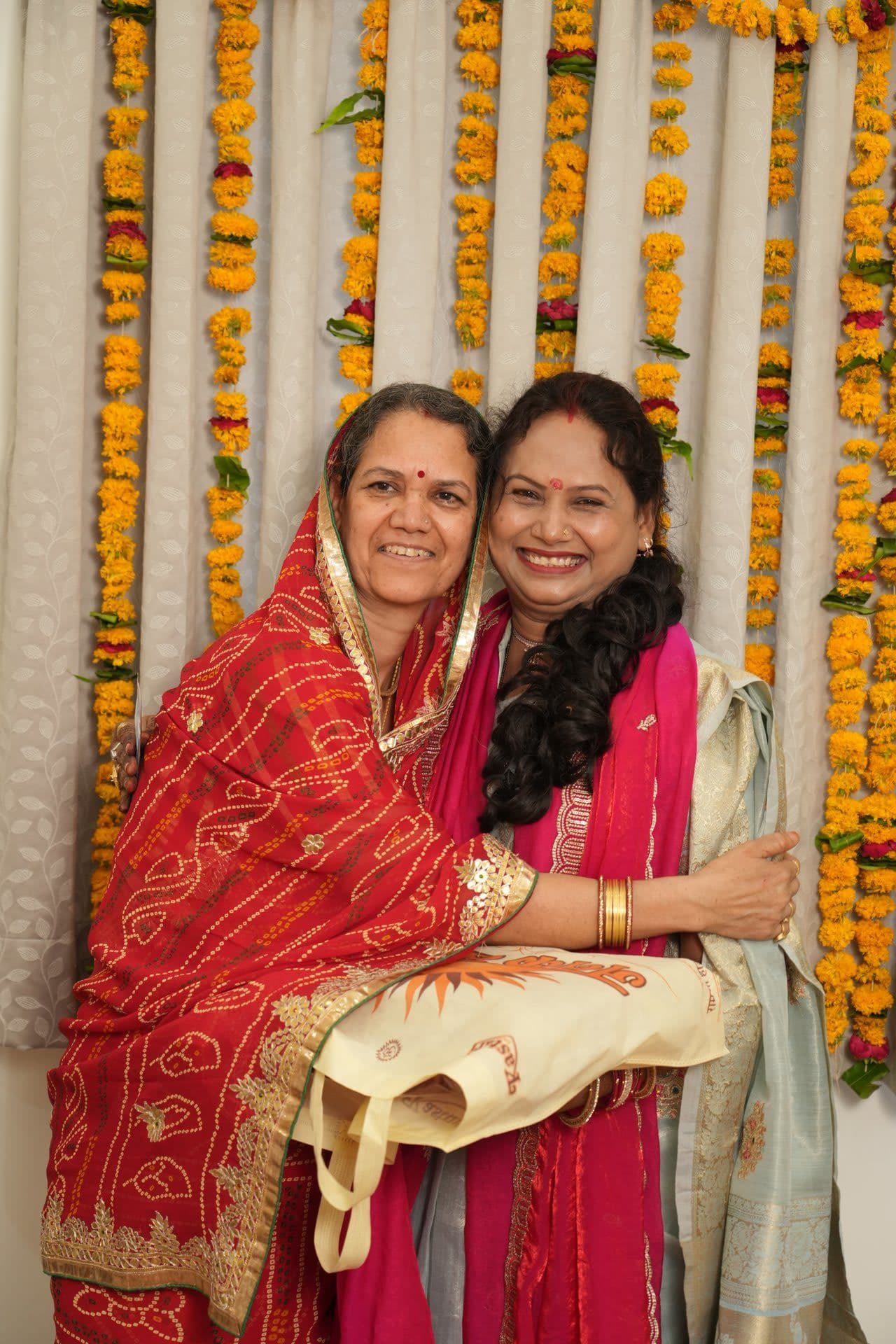 Both mothers together