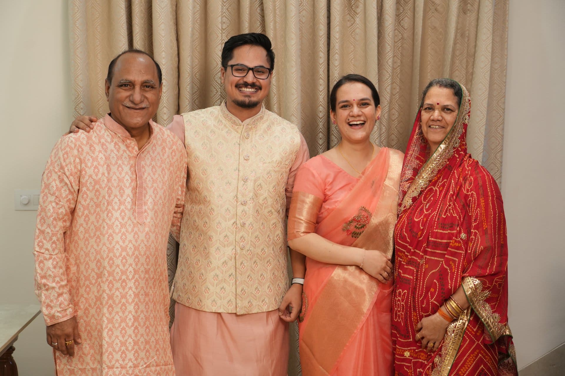 Bride's family